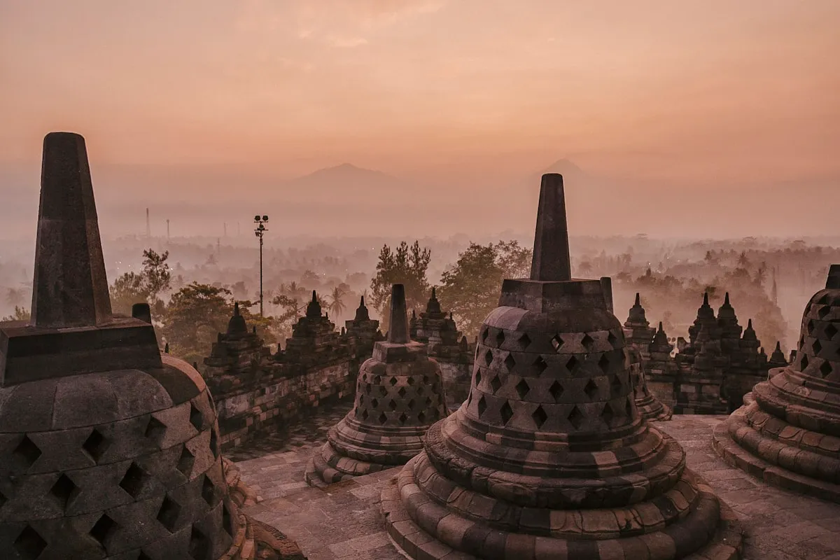 Borobudur Temple Landscape